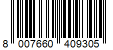Barcode 8007660409305