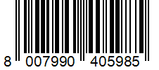 Barcode 8007990405985