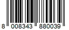 Barcode 8008343880039