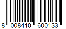 Barcode 8008410600133