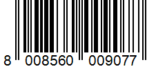 Barcode 8008560009077