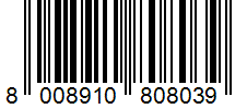 Barcode 8008910808039