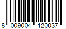Barcode 8009004120037