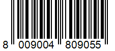 Barcode 8009004809055