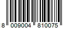 Barcode 8009004810075