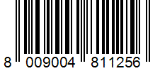 Barcode 8009004811256