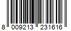 Barcode 8009213231616