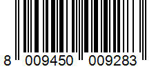 Barcode 8009450009283