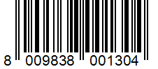 Barcode 8009838001304