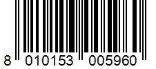 Barcode 8010153005960