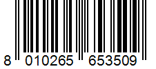 Barcode 8010265653509