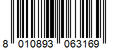 Barcode 8010893063169