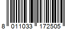 Barcode 8011033172505