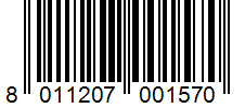 Barcode 8011207001570