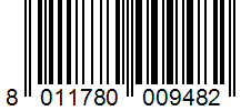 Barcode 8011780009482