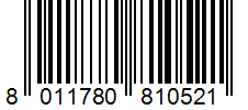Barcode 8011780810521