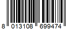 Barcode 8013108699474