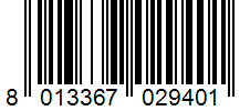 Barcode 8013367029401