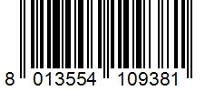 Barcode 8013554109381