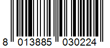 Barcode 8013885030224