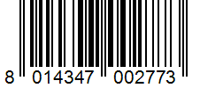 Barcode 8014347002773
