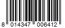 Barcode 8014347006412