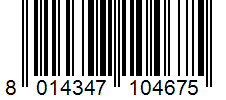 Barcode 8014347104675