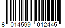 Barcode 8014599012445