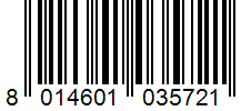 Barcode 8014601035721