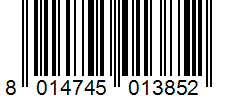 Barcode 8014745013852