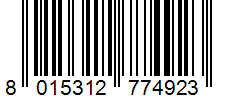 Barcode 8015312774923