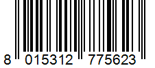 Barcode 8015312775623