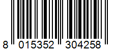 Barcode 8015352304258