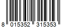 Barcode 8015352315353