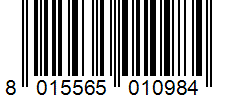 Barcode 8015565010984