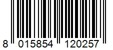 Barcode 8015854120257