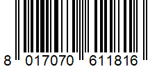 Barcode 8017070611816