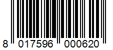 Barcode 8017596000620