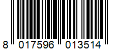 Barcode 8017596013514