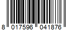 Barcode 8017596041876
