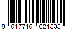Barcode 8017716021535