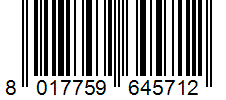 Barcode 8017759645712