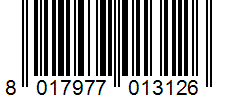 Barcode 8017977013126