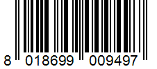 Barcode 8018699009497