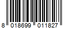 Barcode 8018699011827
