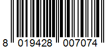 Barcode 8019428007074