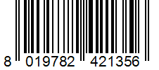 Barcode 8019782421356
