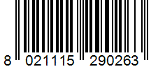 Barcode 8021115290263