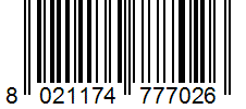 Barcode 8021174777026