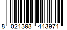 Barcode 8021398443974